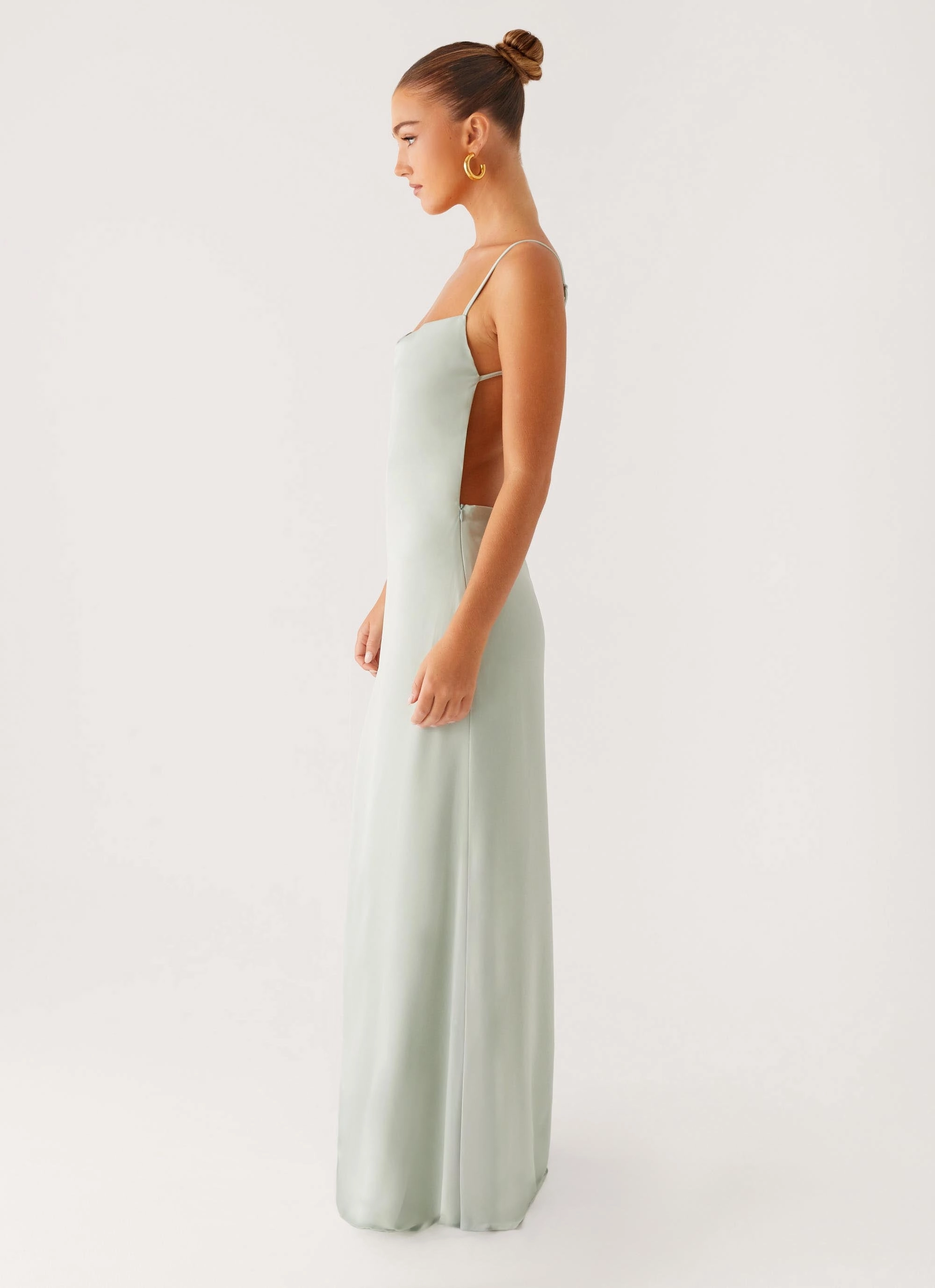 Yves Maxi Dress - Mint Lounge Vibe