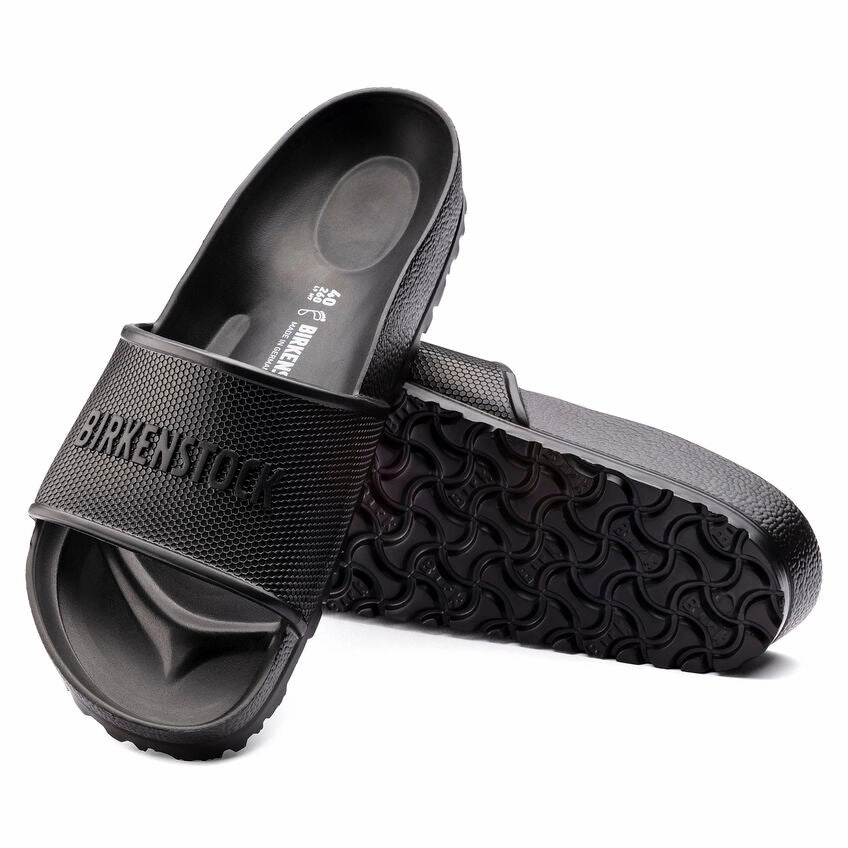 Cushioned Ankle Collar Barbados EVA Slide in Black from Birkenstock