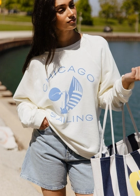 Comfortable apparel Chicago Sailing Classic Crew Sweatshirt