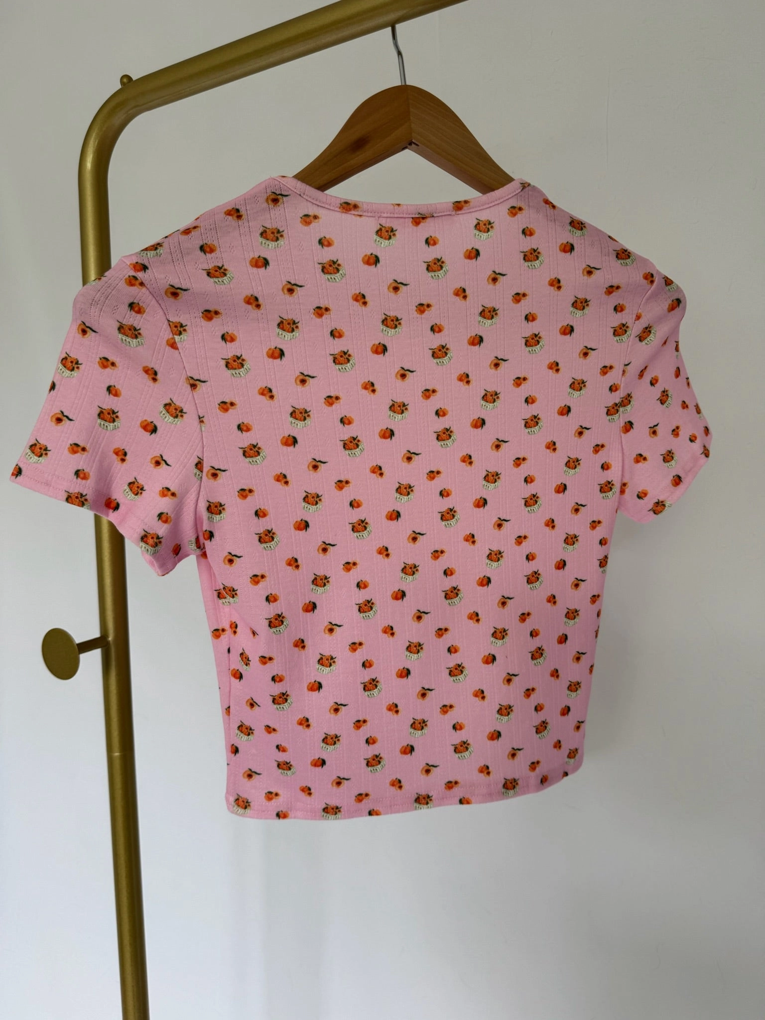 BASKET OF PEACHES Tee Durable Material