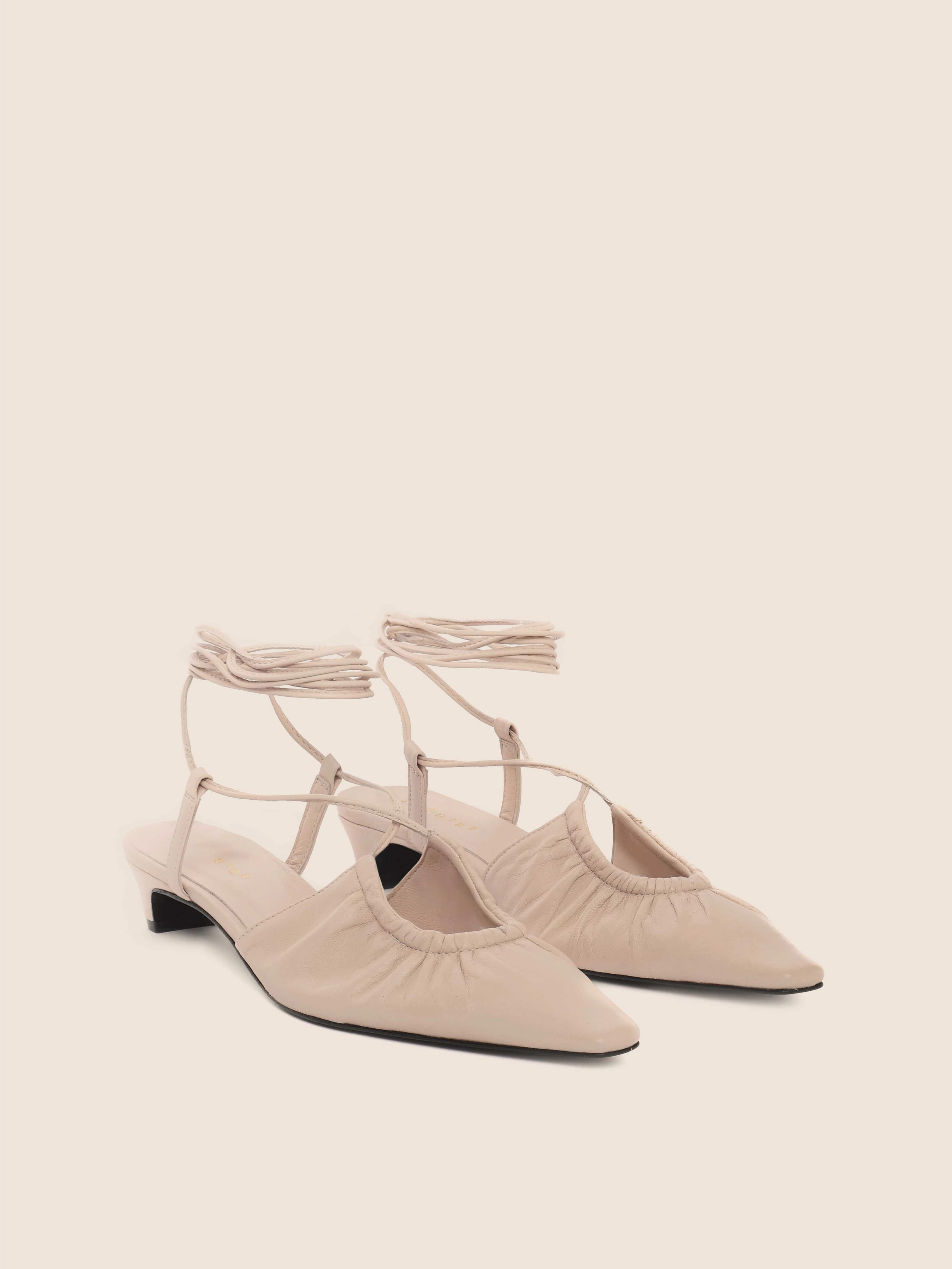 french chic Rafael Cream Pump