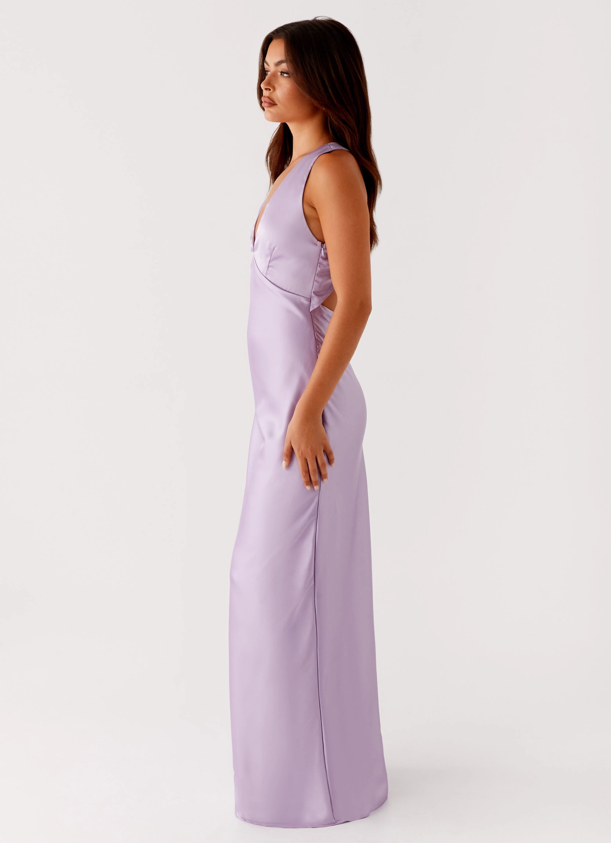 Brody Maxi Dress - Lilac Sporty-Look