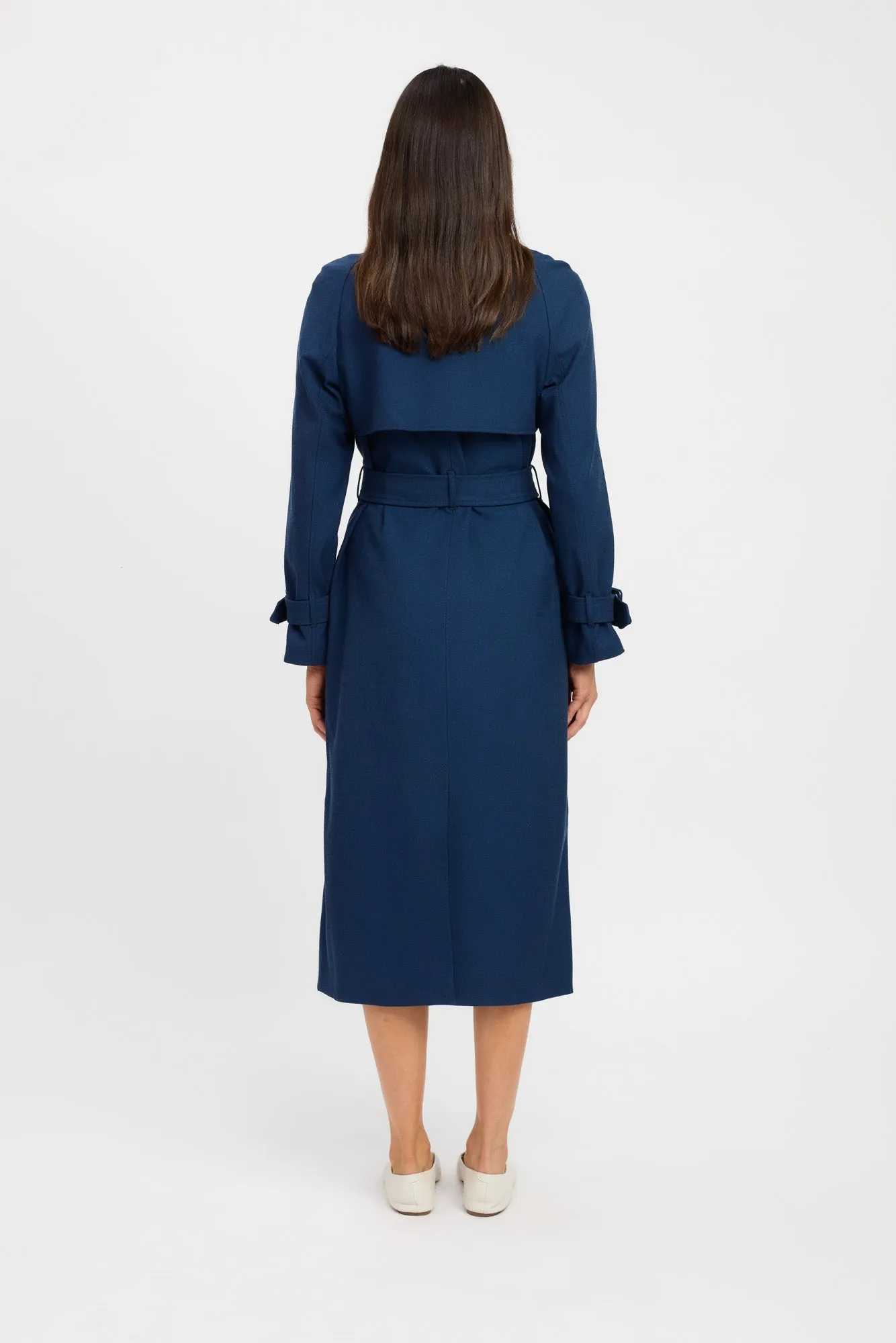 Berlin Trench DoubleLayered Collar