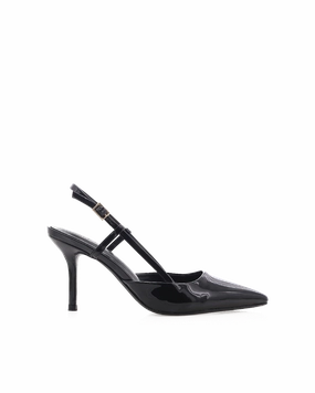 Minimal Edge BETHANY - BLACK PATENT