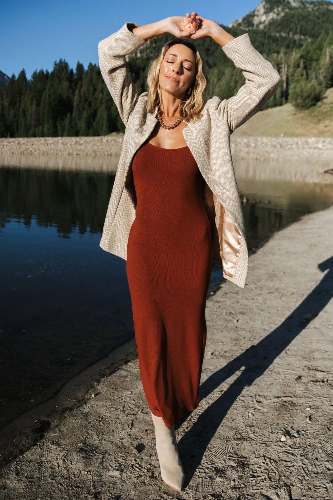 OdorControlTreatment Stratford Open Front Blazer | Natural