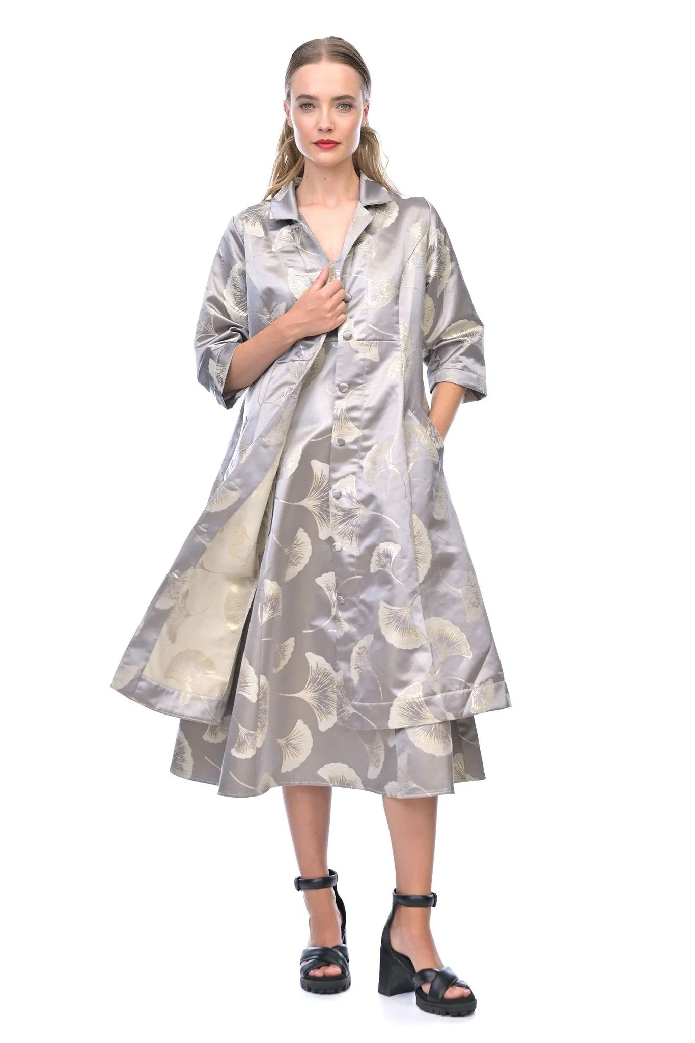 Megan Salmon - M5100 Lotus Austin Coat Quick Pull Zipper Weight Distribution System