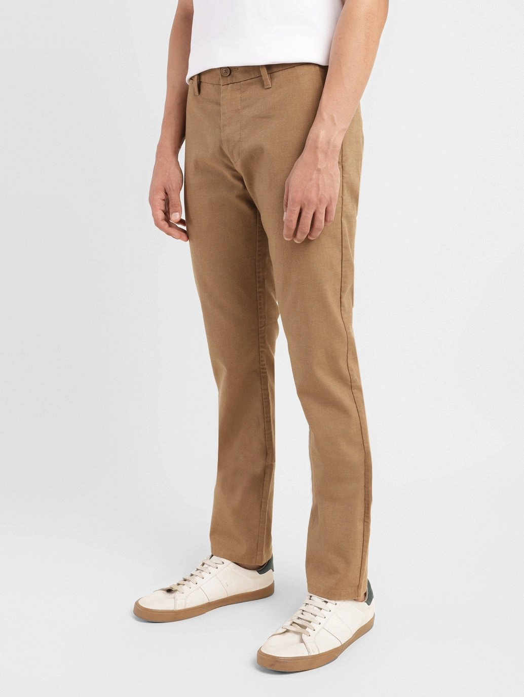 Minimalist Look Men's 511 Brown Slim Fit Chinos