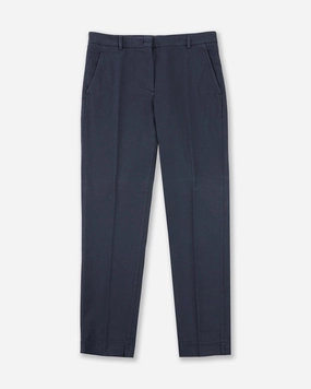 Rest Easy Ultra Soft Texture Slim fit trousers in cotton gabardine and lyocell