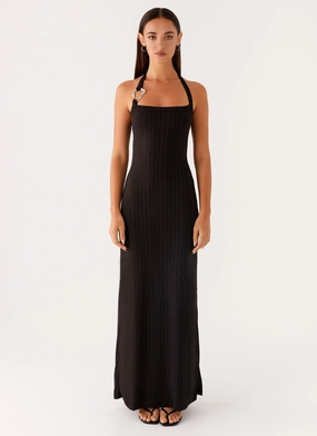 Smart touch Trendy Silhouette Selene Maxi Dress - Black