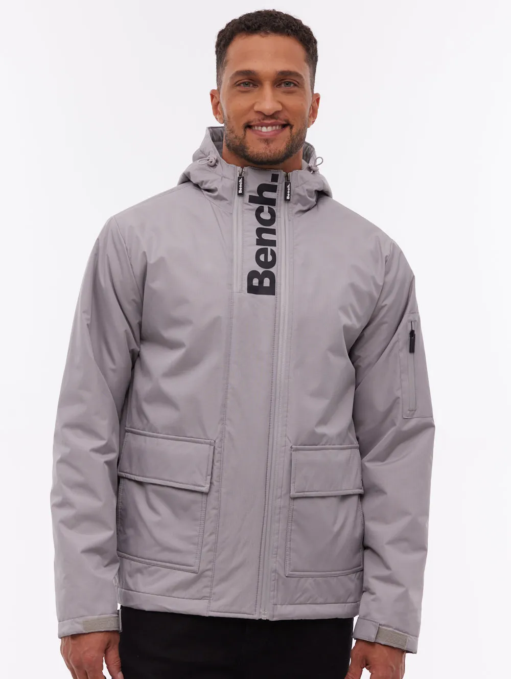 Commuter Friendly Look Valana Hooded Jacket - Grey