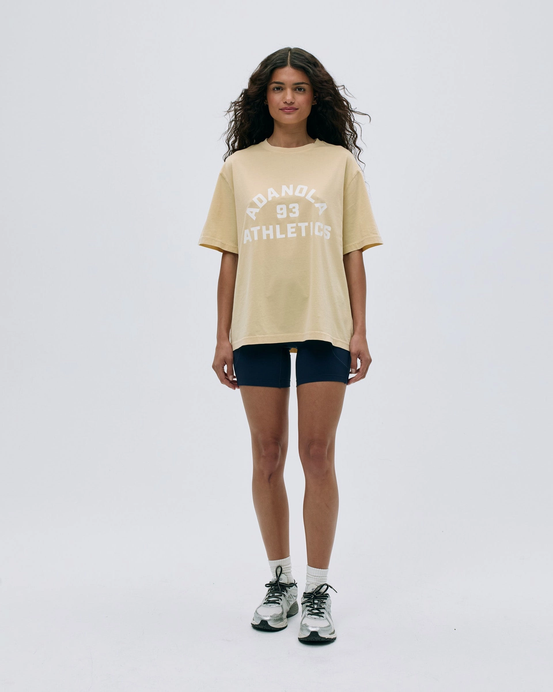 Campus Vintage Wash Lightweight T-shirt - Butter Yellow FeatherlightConstruction