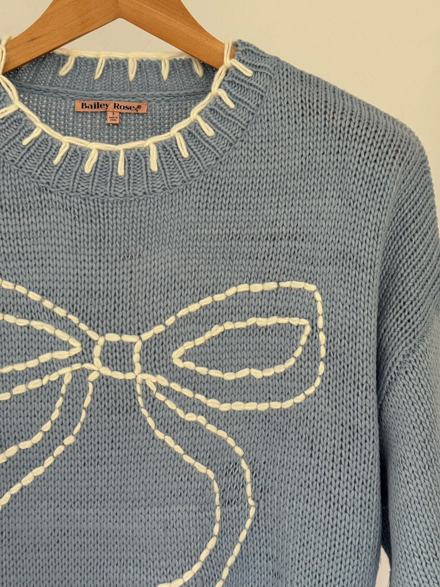 BOW Sweater Stretch Comfort