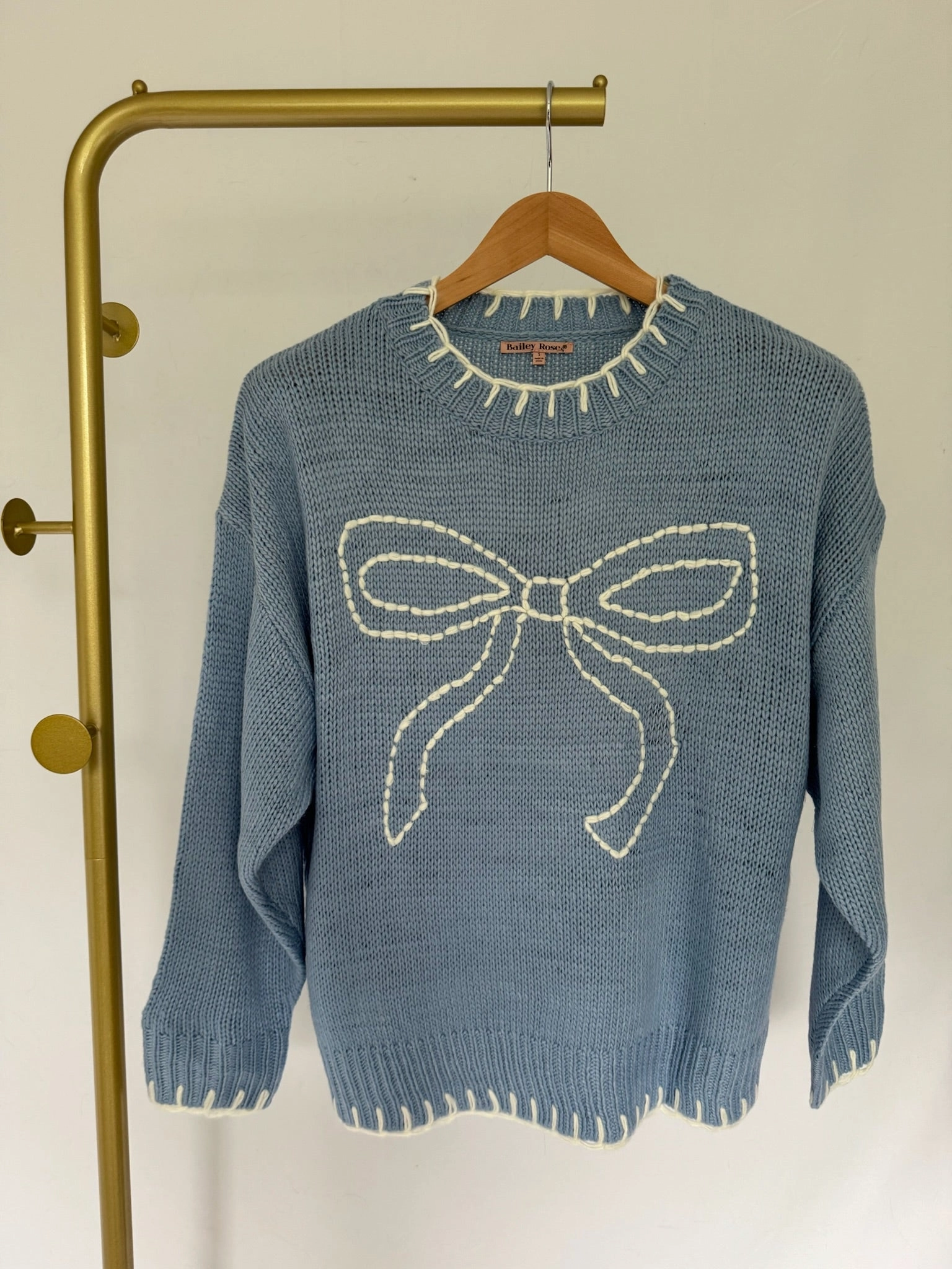 BOW Sweater Recycled Fiber Comfortable Touch