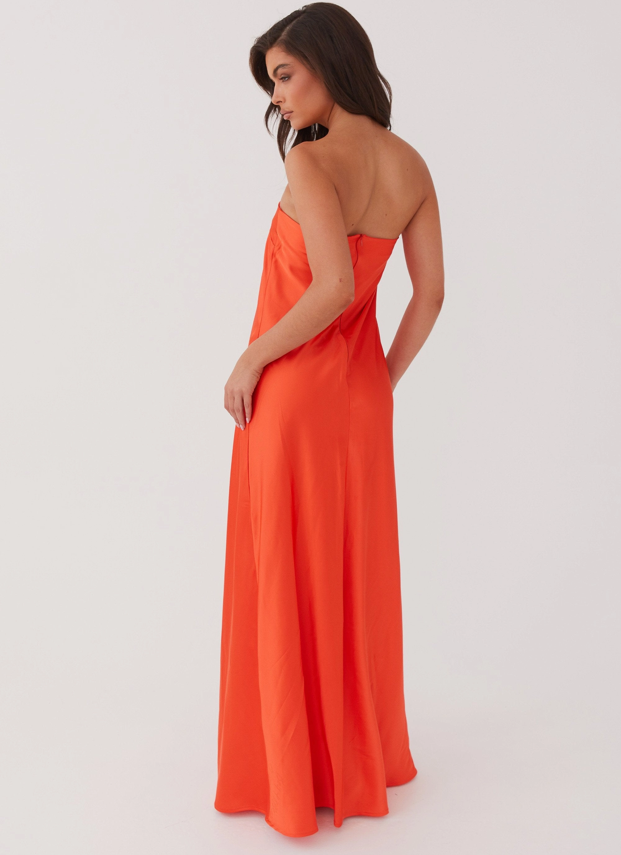 Chantelle Strapless Maxi Dress - Sunset Business casual Light Flow