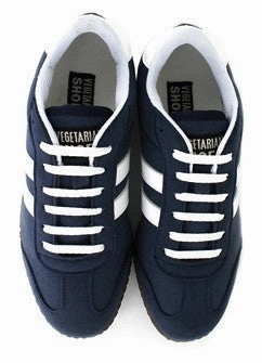 Smart stability Pace Control Cheatah Sneaker in Navy from Vegetarian Shoes