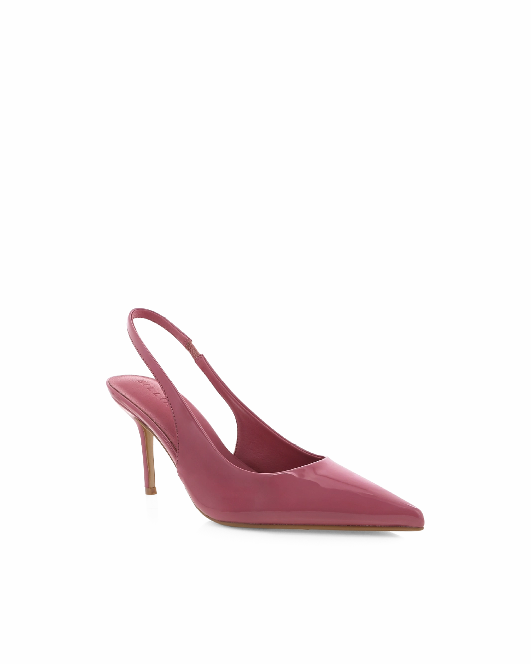 BLONDIE - ROSEWOOD PATENT Runway Mode London Chic