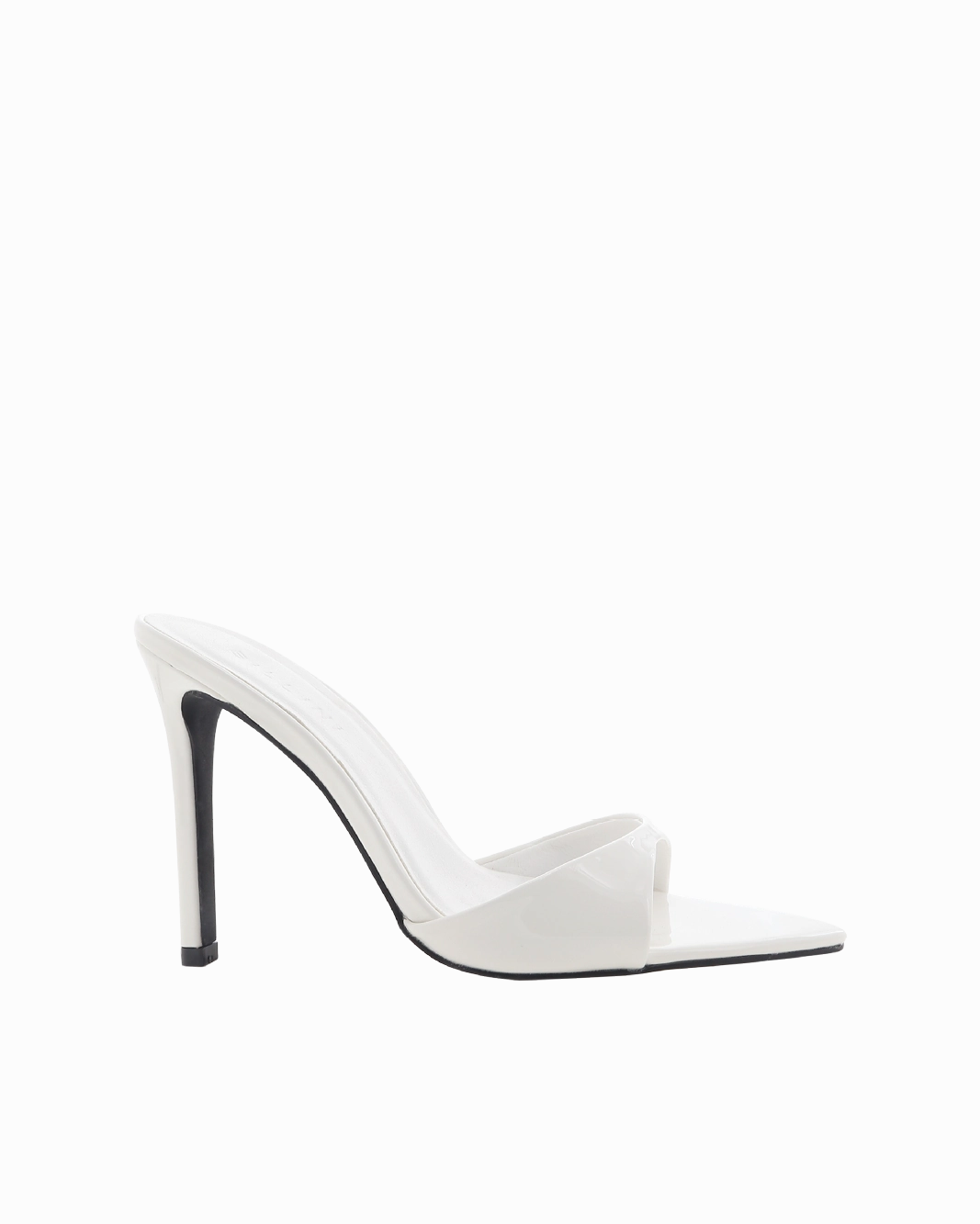 Feminine Feel Beach Glam QUINBY - WHITE PATENT