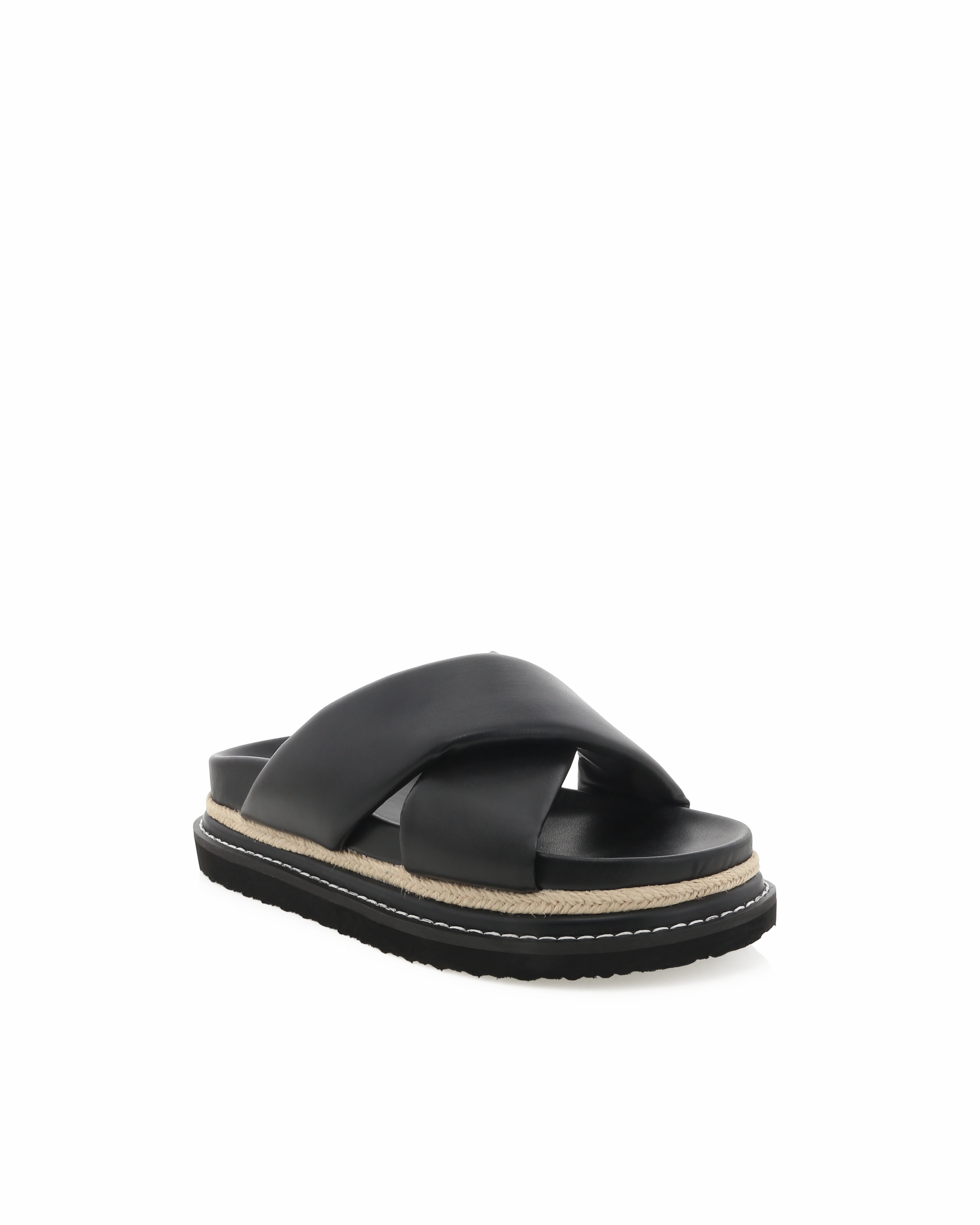 ARABEL WIDE FIT - BLACK All-Purpose Footwear Cushioned Insole