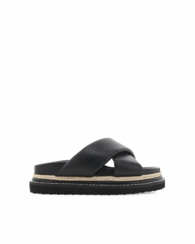 Non-Slip Sole ARABEL WIDE FIT - BLACK