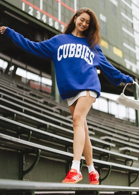 Outdoor Comfort Chicago Cubbies Puff Sweatshirt