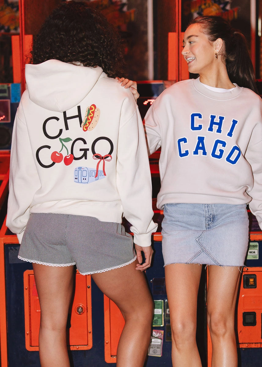 Chicago Forever Hoodie Light Wear Fashion staples