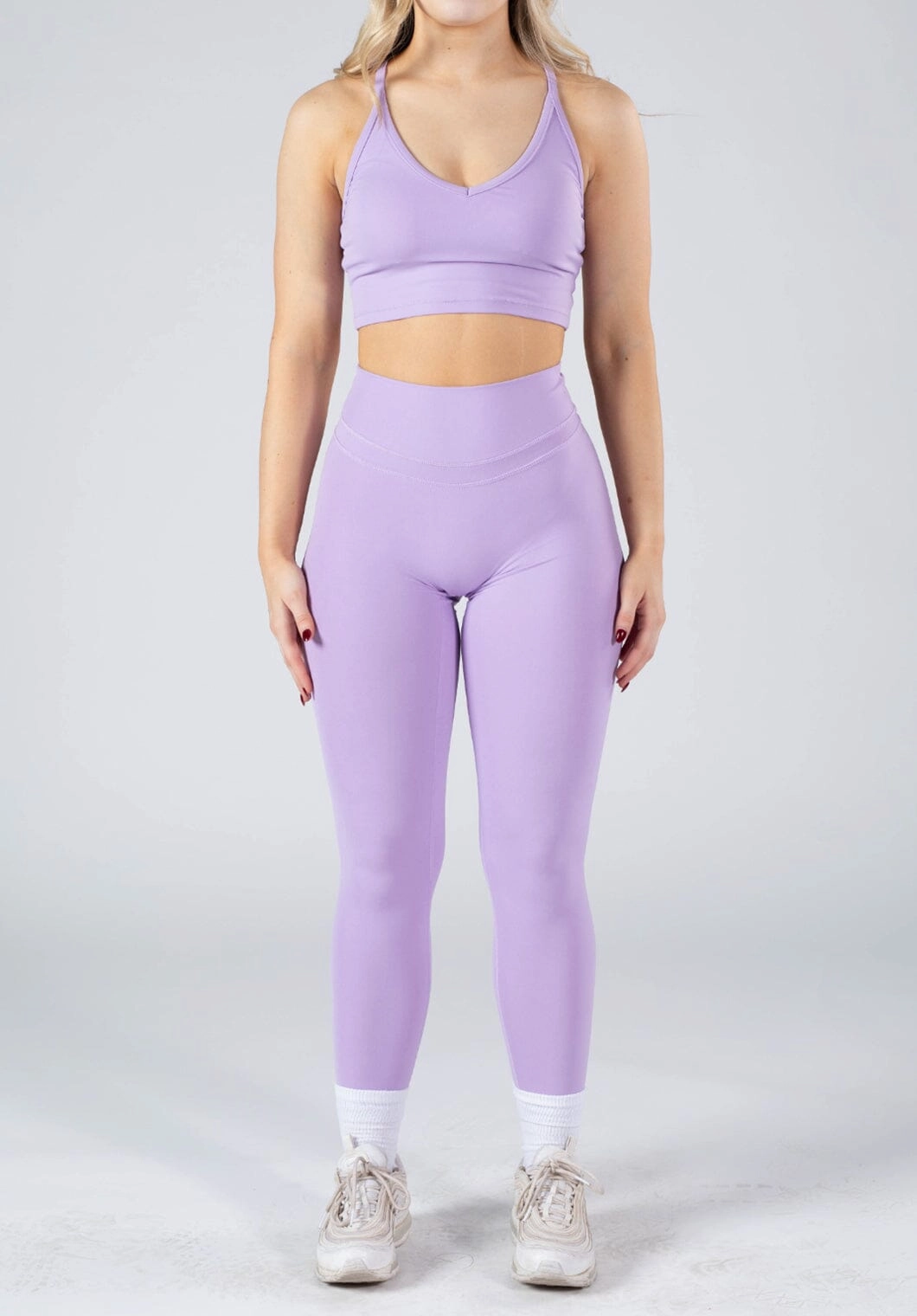 RecStretch? Levitate Sculptseam? Plus Legging Violet Sky Fashionable Fit Butt Lifting Design