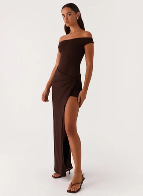 Amerie Maxi Dress - Chocolate Summer Ready