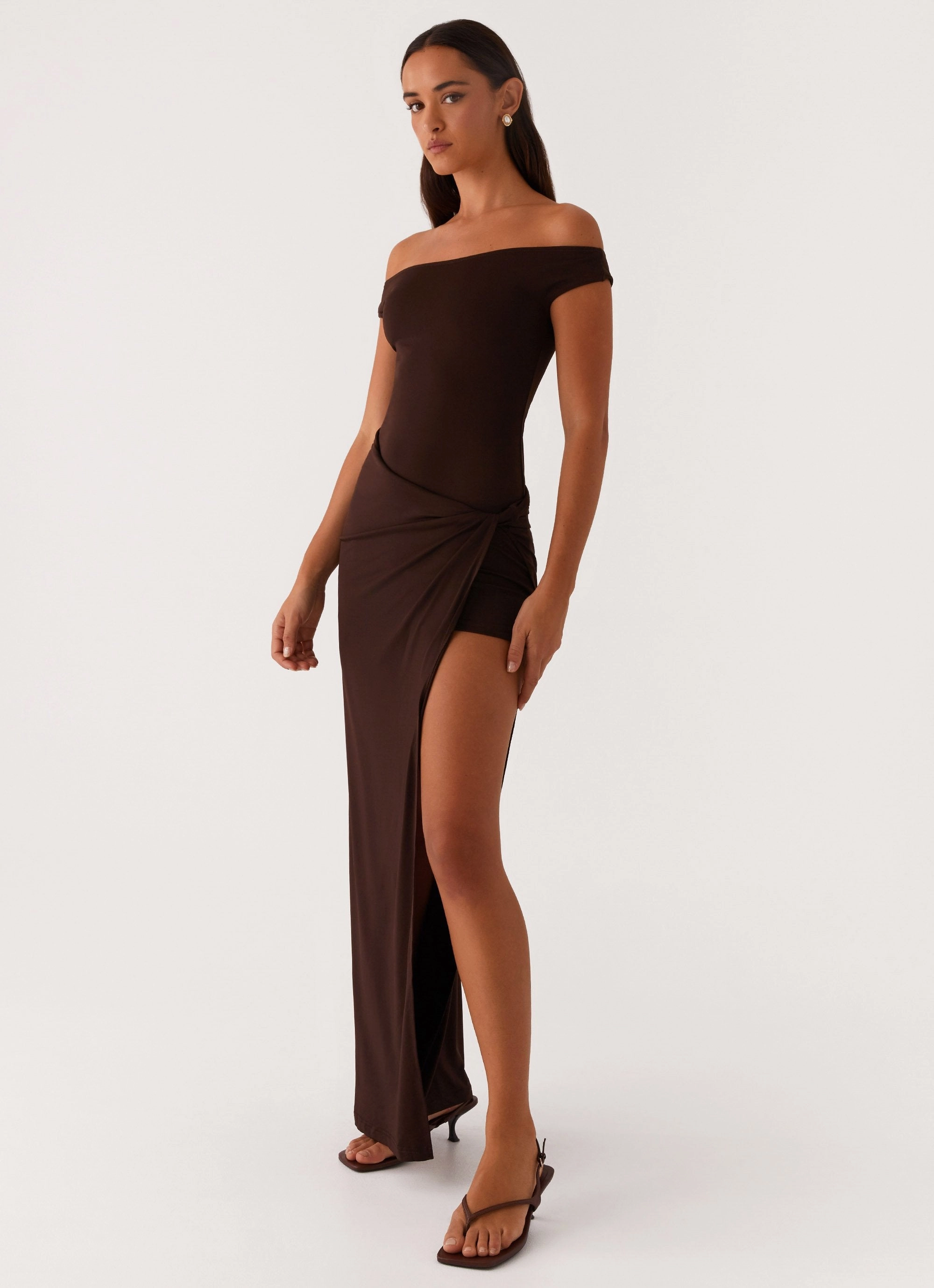 Amerie Maxi Dress - Chocolate Summer Ready