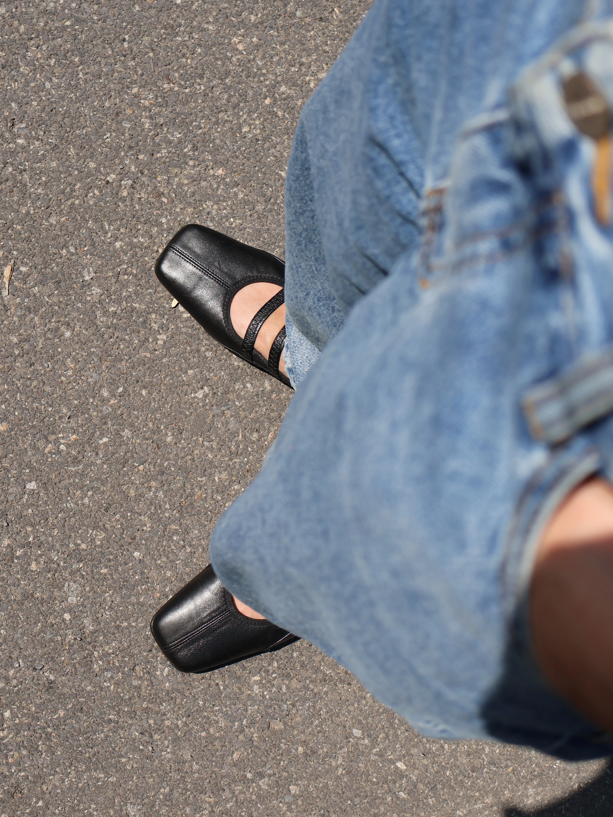 fitness shoes Velas Black Ballerina