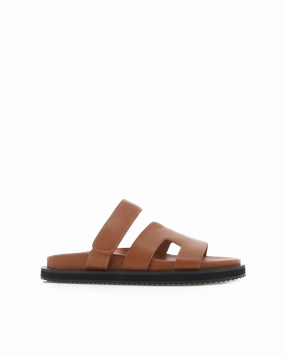 Heel Freedom Relaxed Open Toe Shoes THEO - TAN