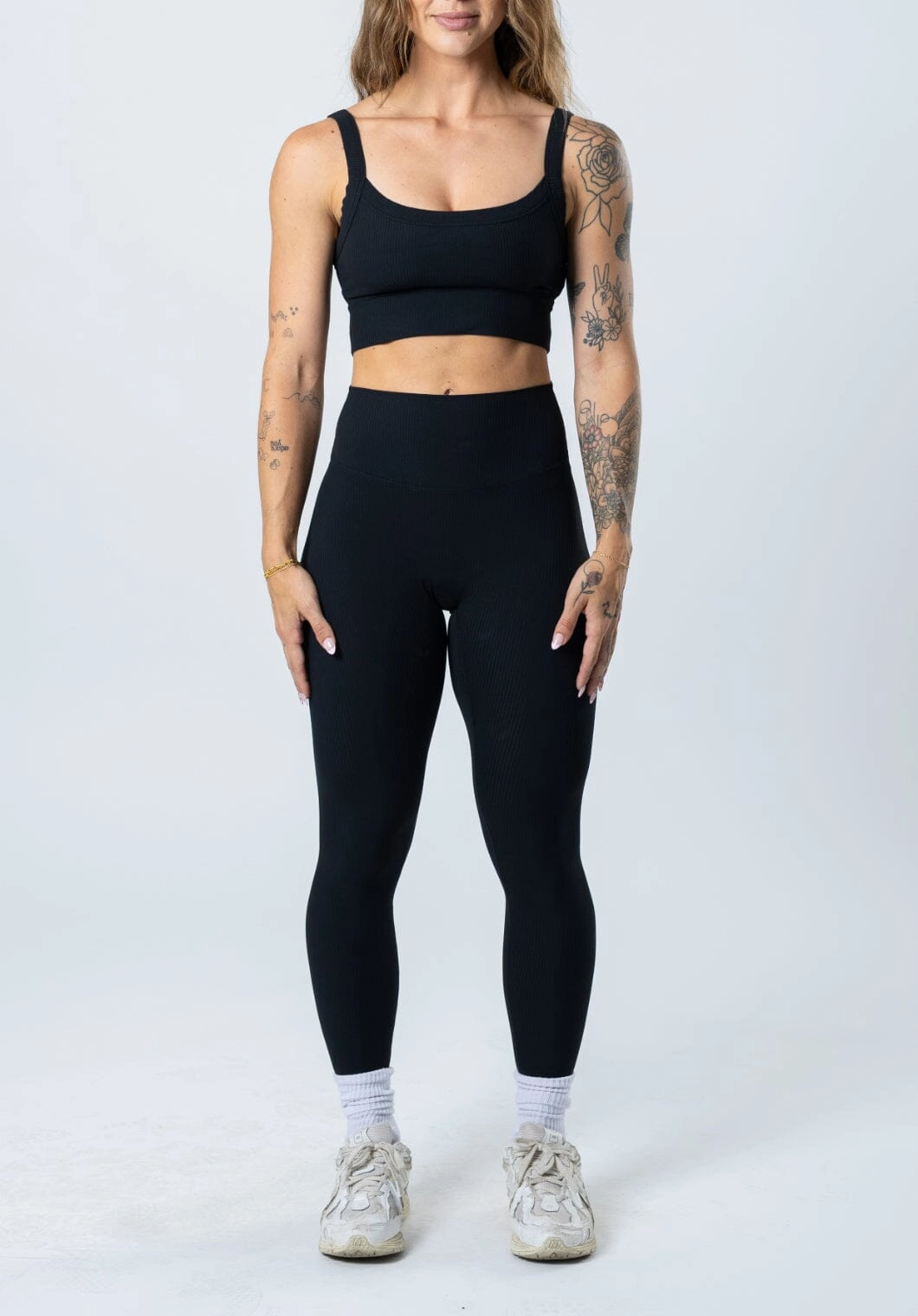 Casual Day Mesh Panel Gym Life CloudRib? Original Sculptseam? Legging Black
