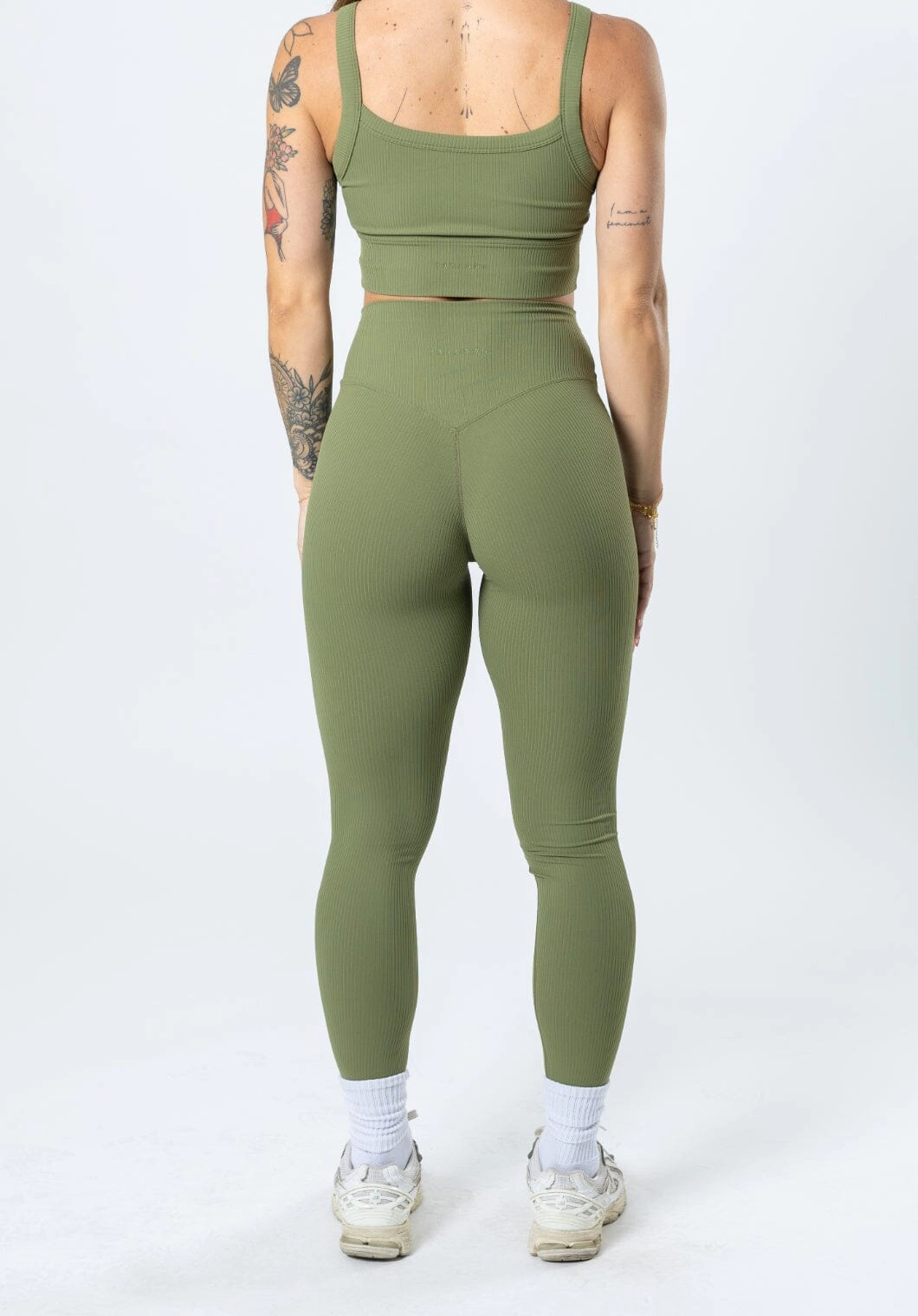 CloudRib? Original Sculptseam? Legging Olive Everyday Active Fit High density material