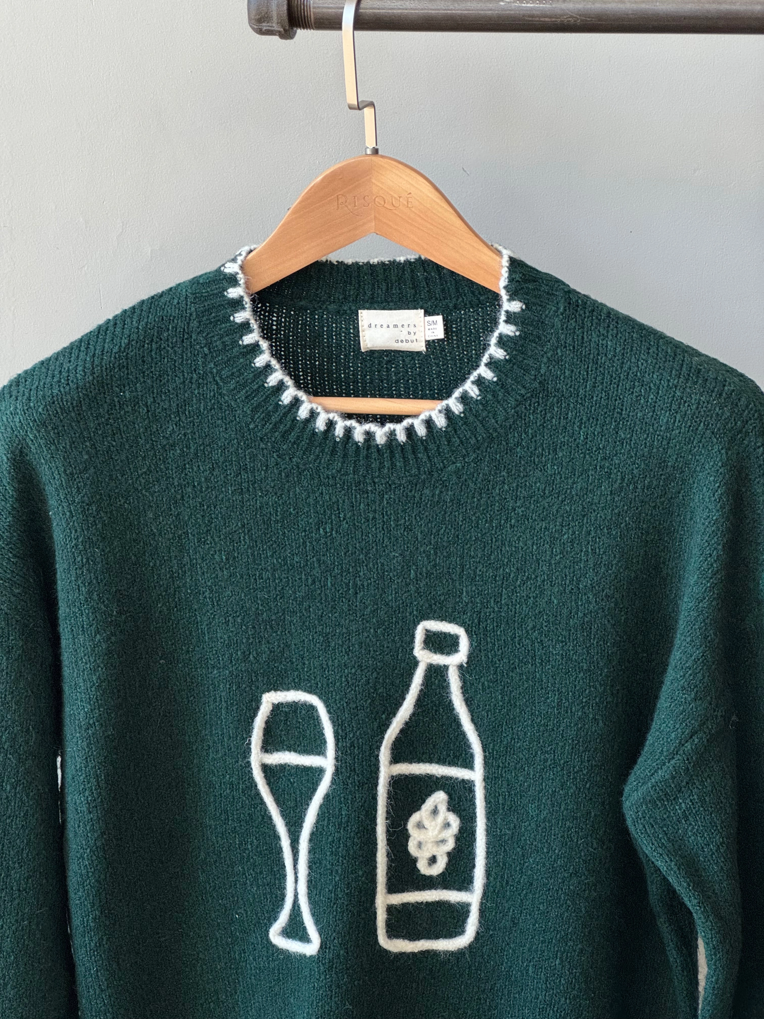 COCKTAIL Hour Sweater Everyday Knit Flexible Waist