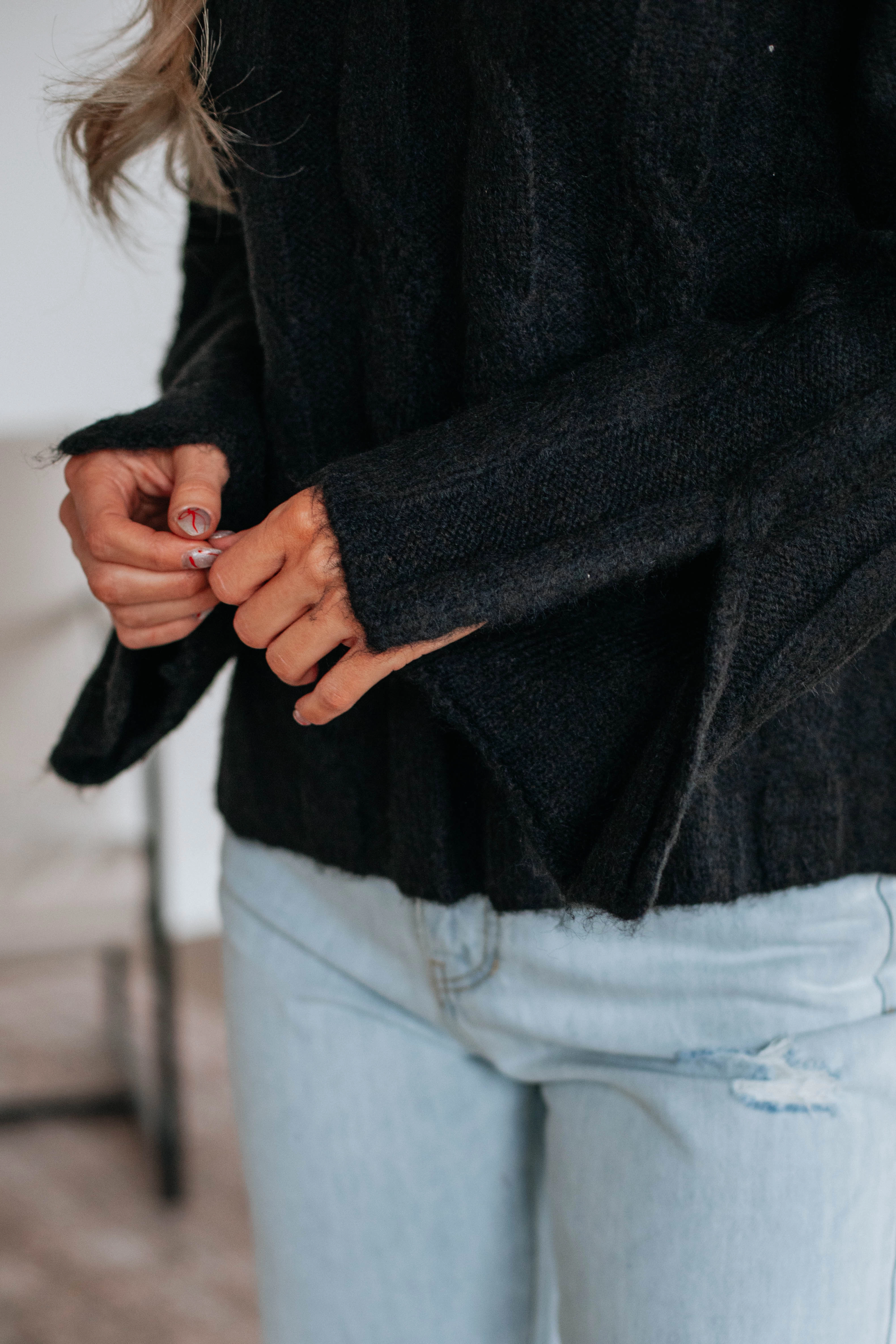 Colette Cable Knit Sweater Casual Performance Wear