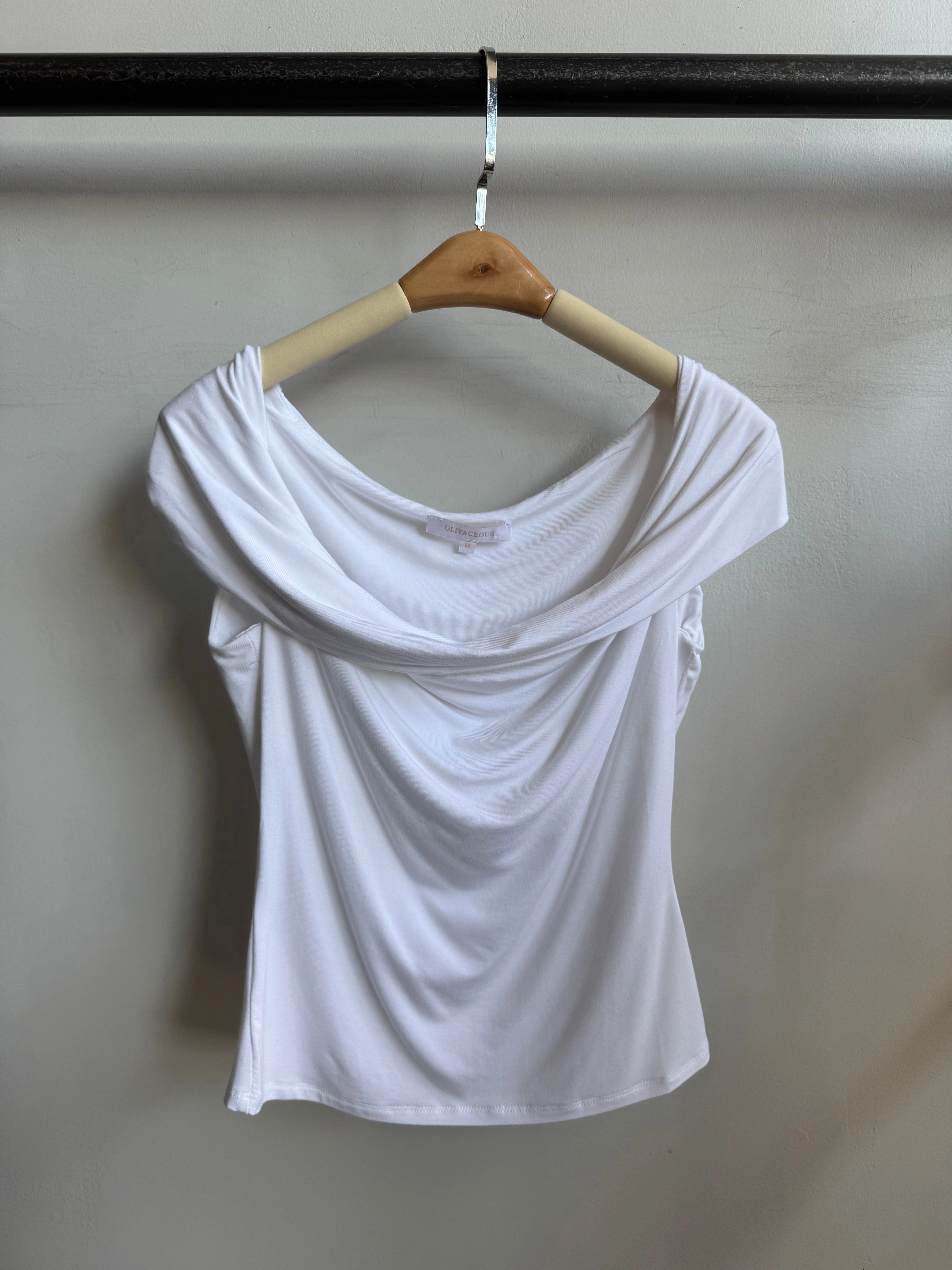 LAST CALL Top Adjustable Hem floral