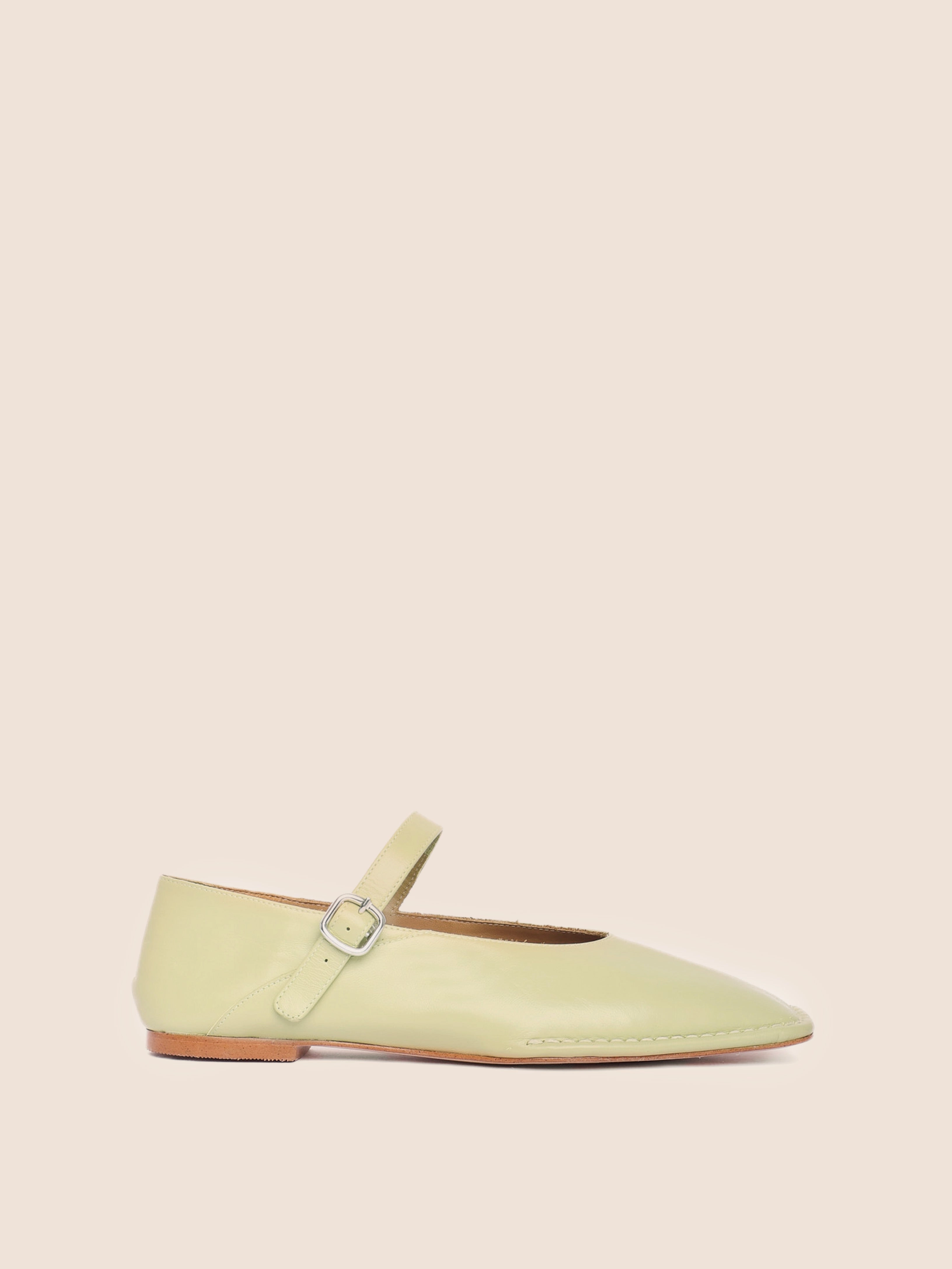 Happy Walk Footwear Osuna Pistachio Ballerina