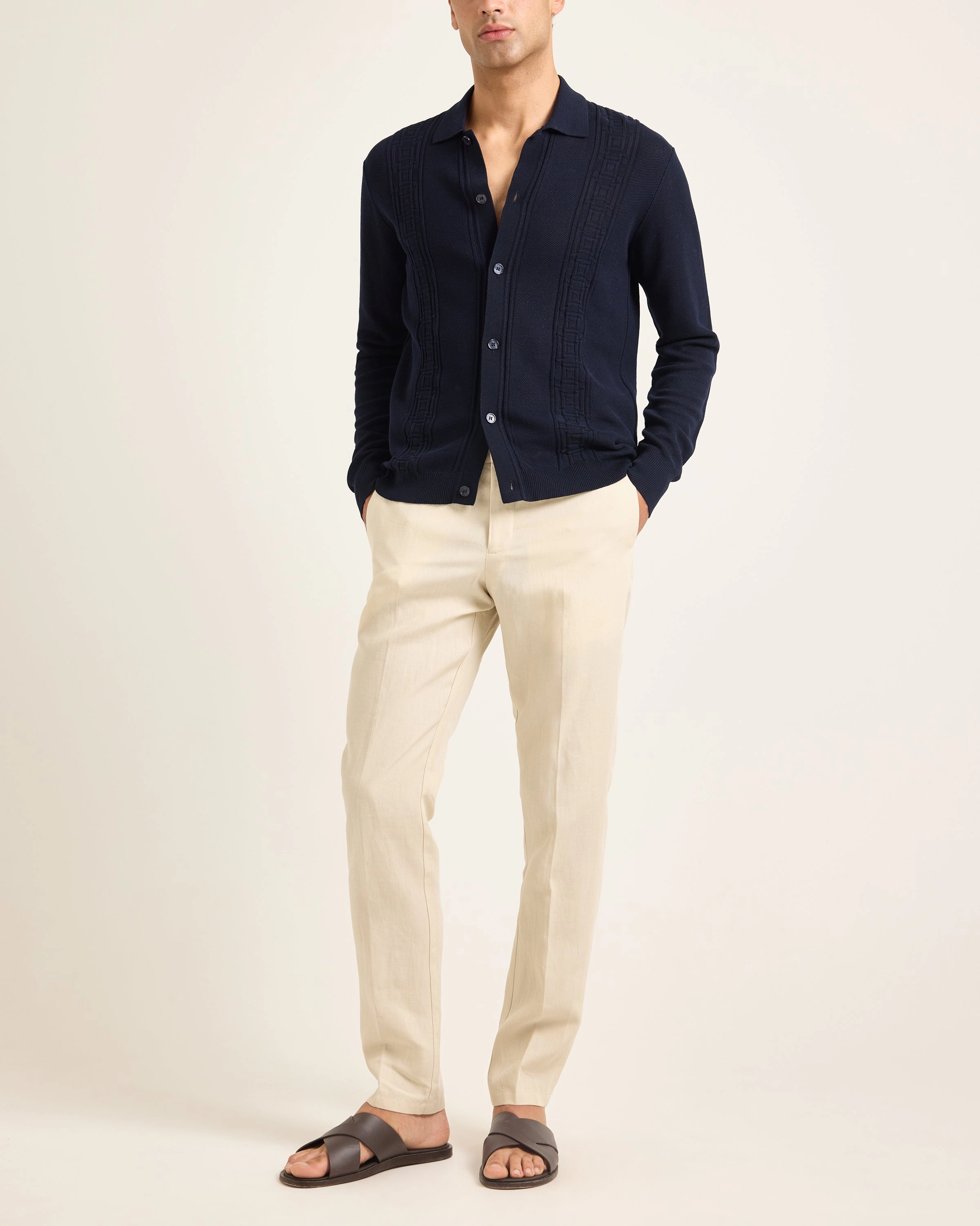 Premium Pima Cotton Embellished Neckline Tiernan