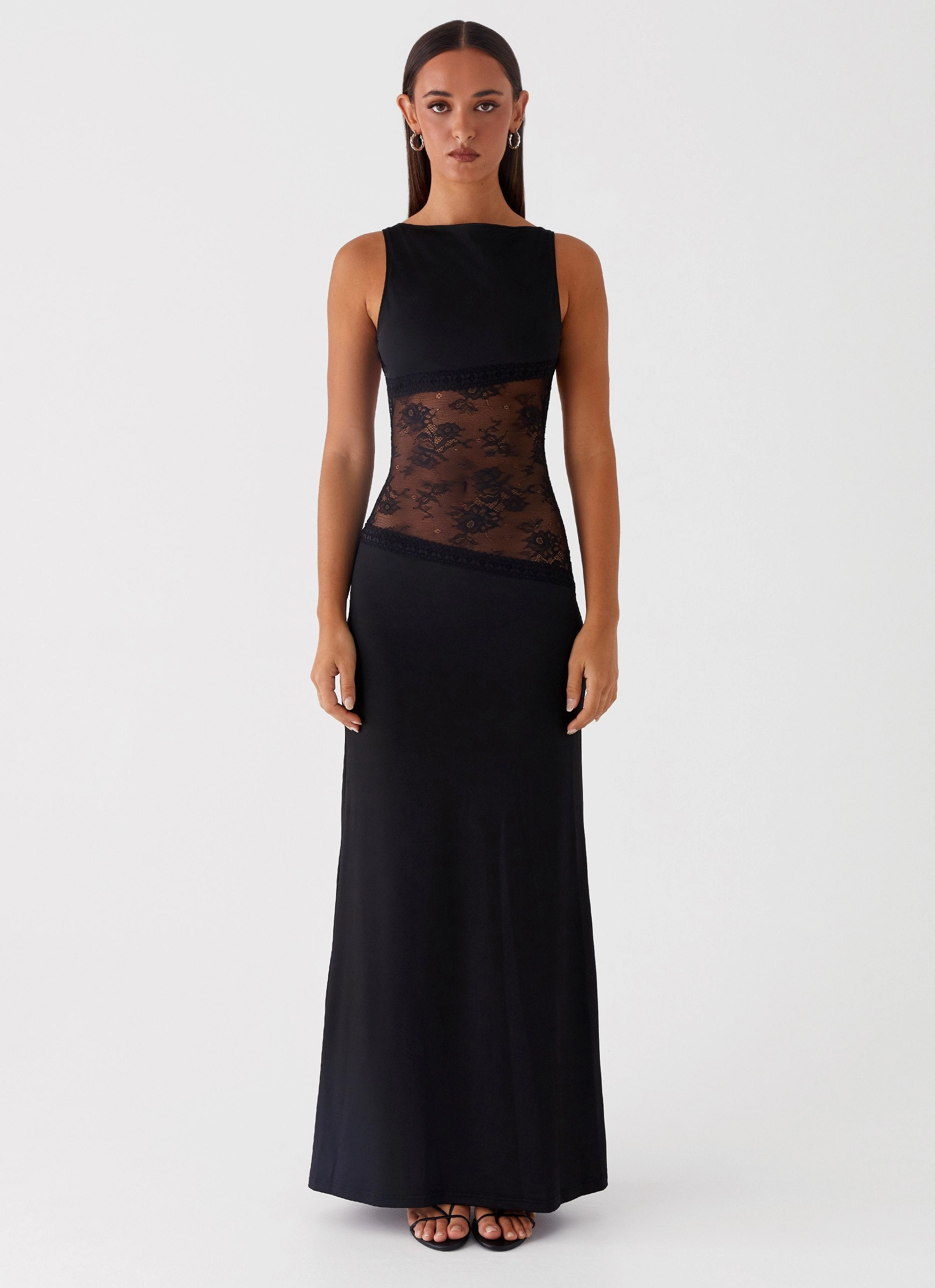 Relaxed and Effortless Lucinda Maxi Dress - Black