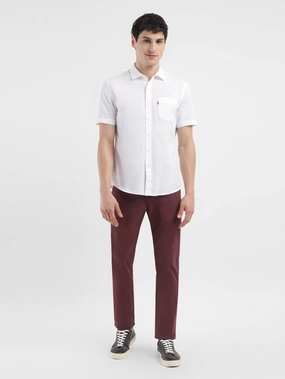 Light Coverage Men's 511 Maroon Slim Fit Chinos