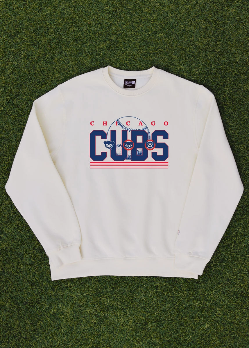 Relaxed Look Eco Friendly Yarn Blend Cubs Gametime Sweatshirt