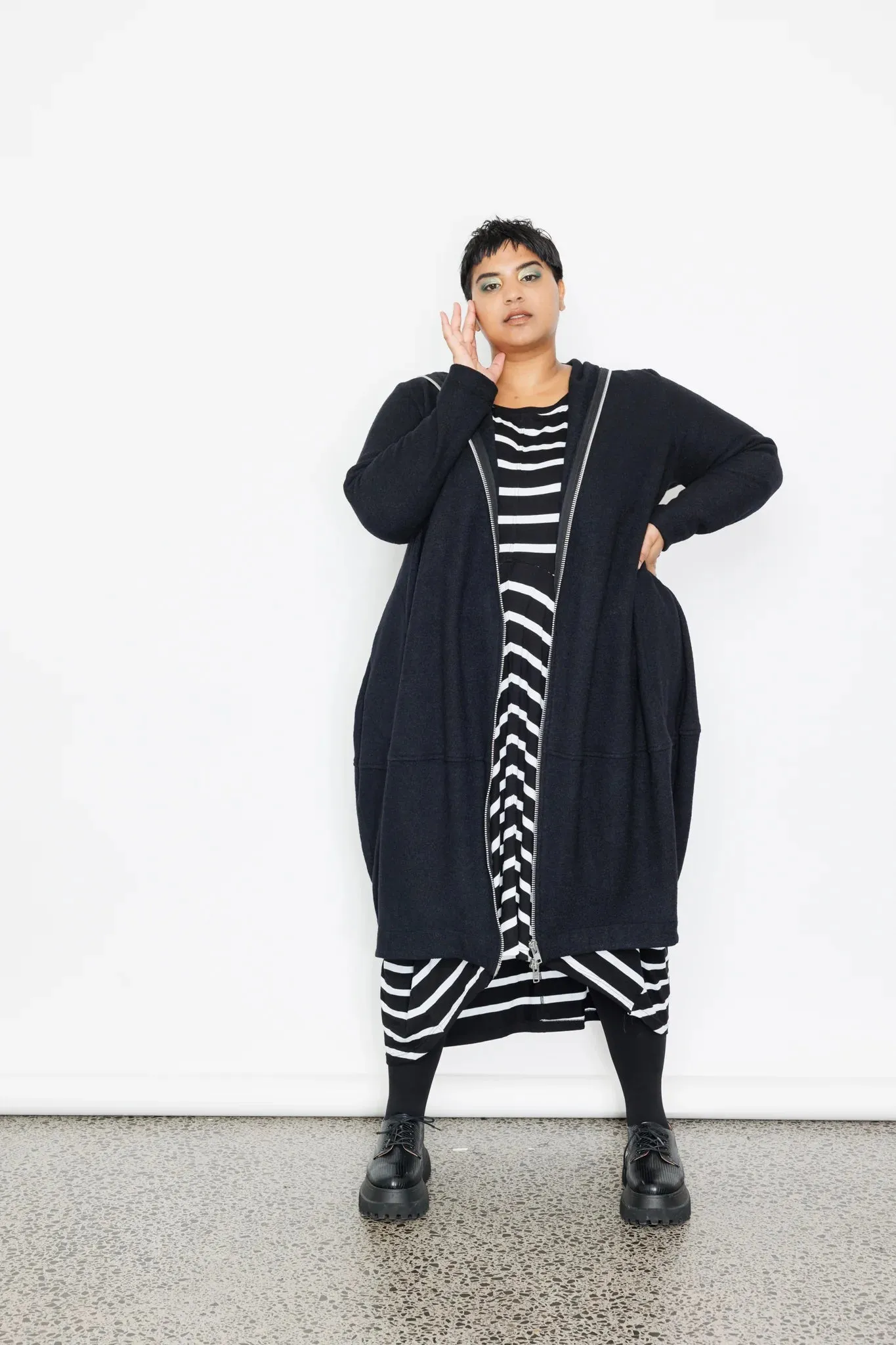 Teflon Coated Lala - 087NZ Sculpture Coat