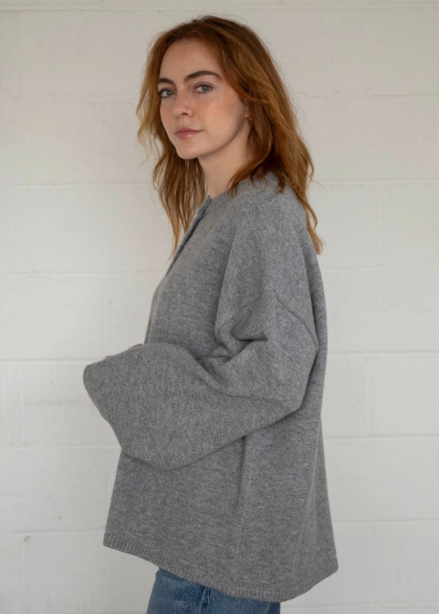 Juniper Cardigan - Heather Grey Seasonal Fashion Comfy Flex