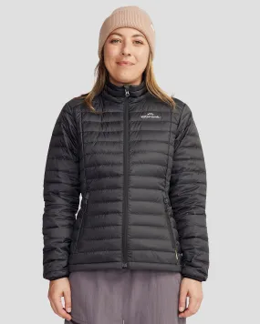 Modern City Outfit Women's Heli 600 Fill Lightweight Down Jacket - Black