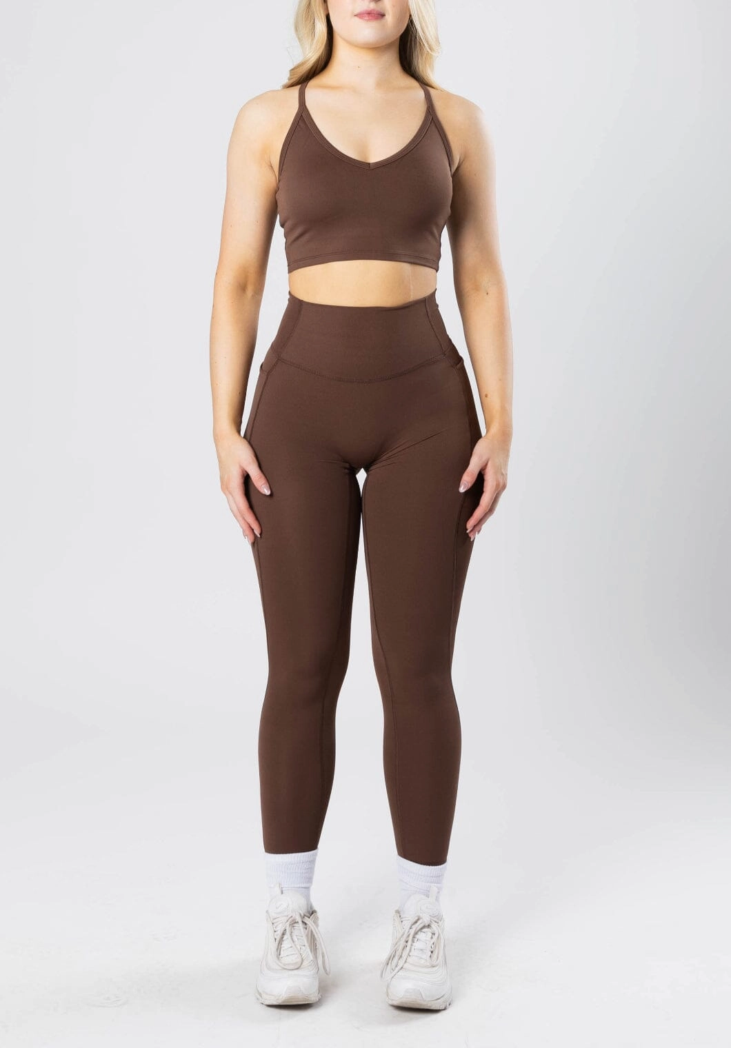 RecStretch? Empower Sculptseam? Plus Pocket Legging Coconut Easy Flex Relaxed Fit