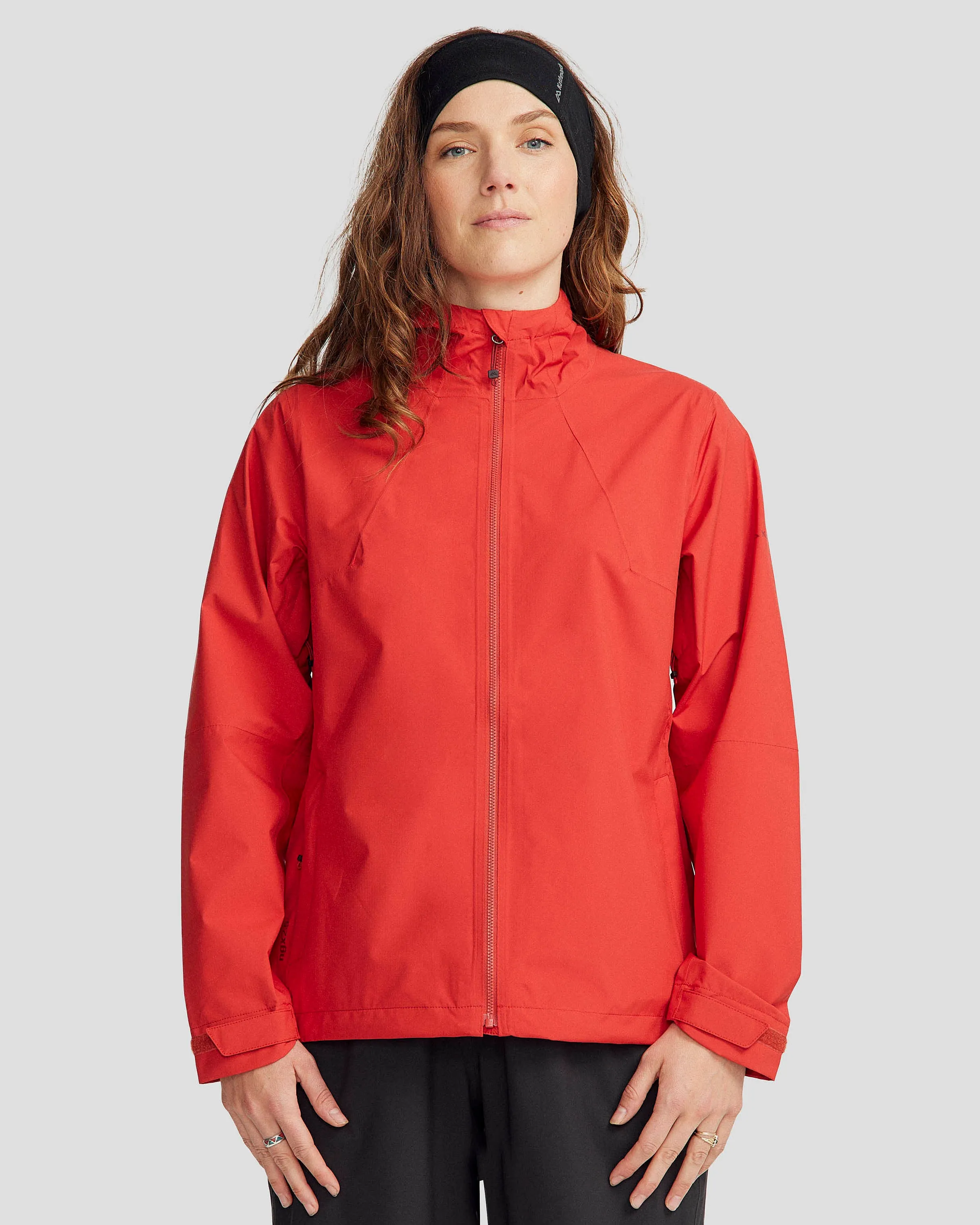 Women's Trailhead Stretch 2.5-layer Rain Jacket - Spicy Chilli Pepper Autumn Layers