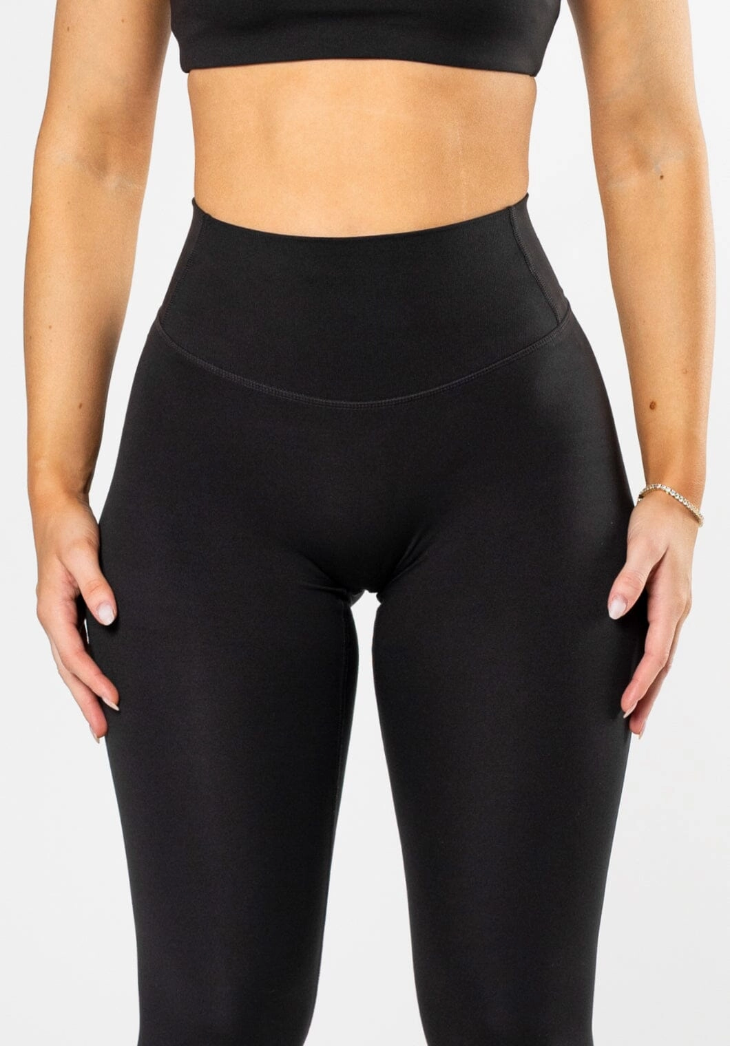 Reluna Defined Sculptseam? Plus Legging Black Modern Performancewear