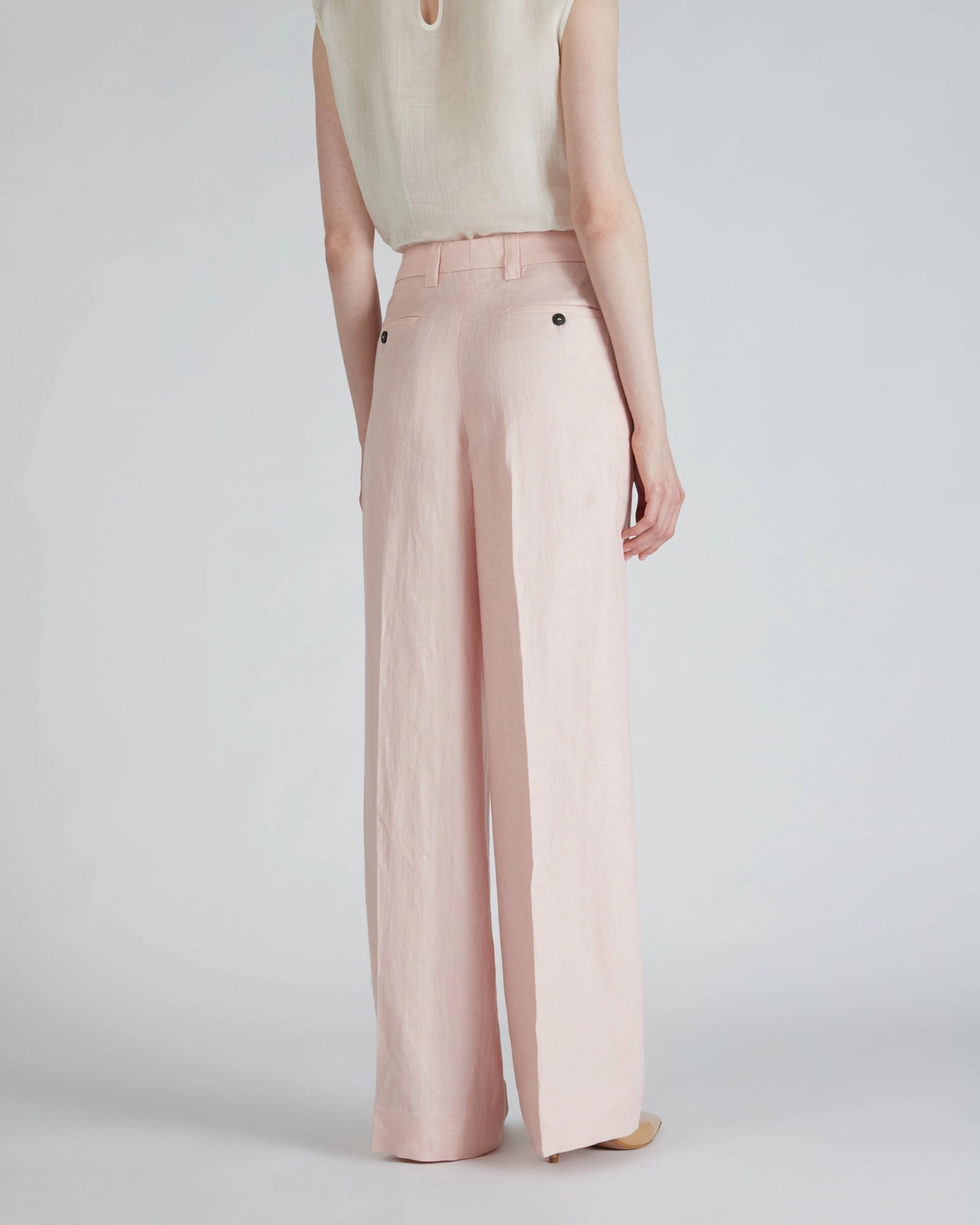 Sport Performance Design Regular fit linen trousers