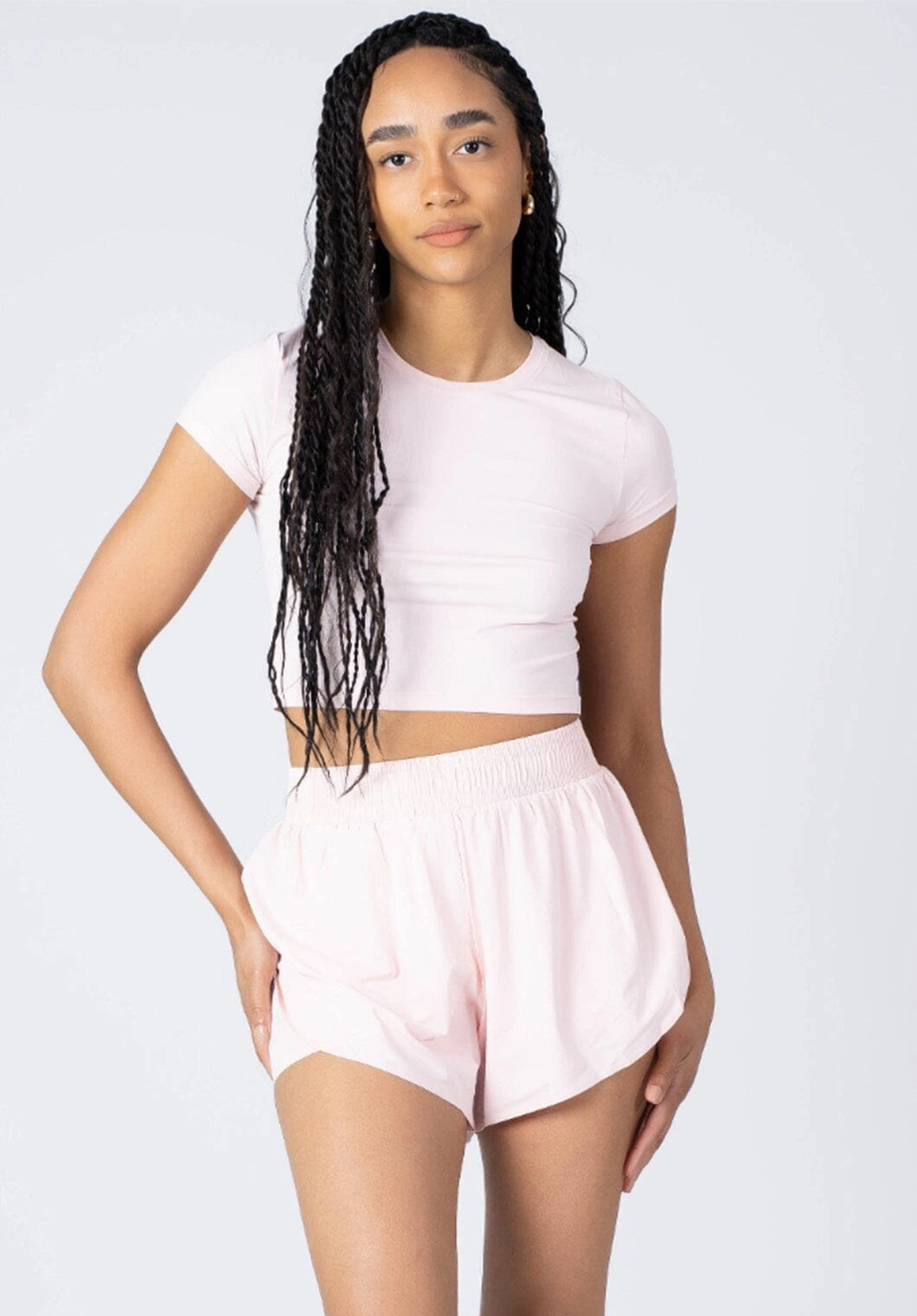 anti slip grip LiteSpeed Fast Track Short Primrose