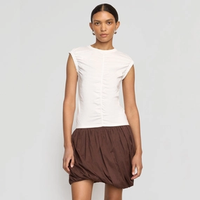 Lior Elasticated Cap-Sleeve Tank Thermal Regulating Layer