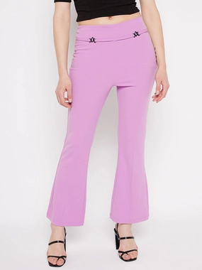 Madame Mauve Trouser Active Fit Sustainable Material Blend